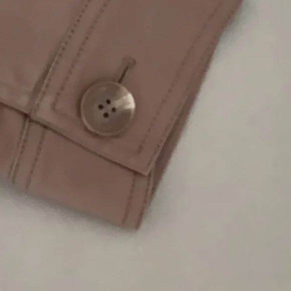 Kenneth Cole Reaction Women's Tan Jacket.  Short bomber style. - Picture 10 of 10